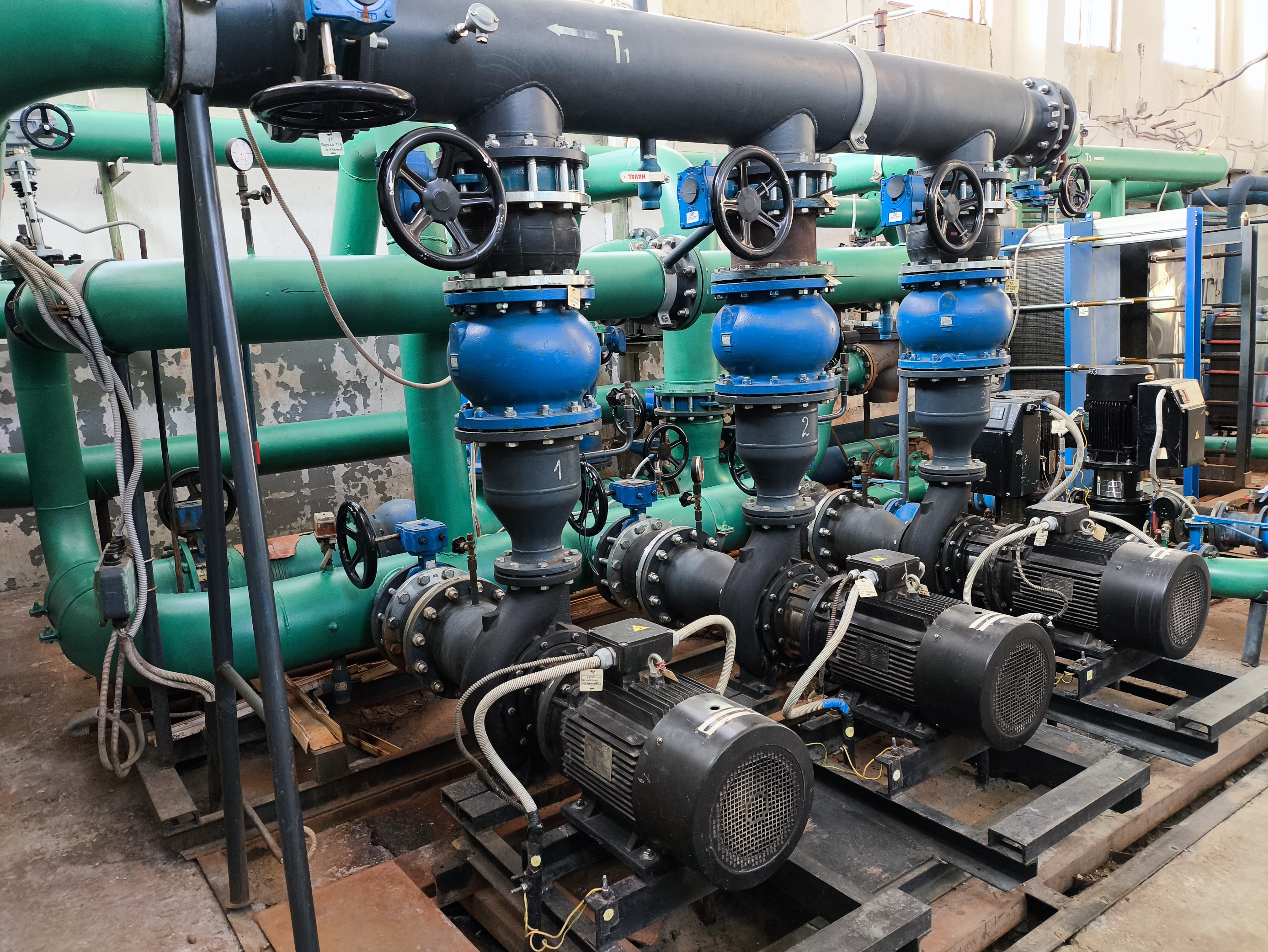 Модернизация установки управления сетевыми насосами Grundfos DELTA Control 2000